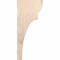 Ekena Millwork Yorktown Smooth Corbel, Douglas Fir, 3 1/2"W x 6"D x 14"H COR04X06X14YOR00SDF - alternate 3